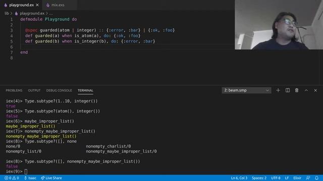 A quick update for Mavis 0.0.6 and Issues with Dialyzer Inference смотреть онлайн
