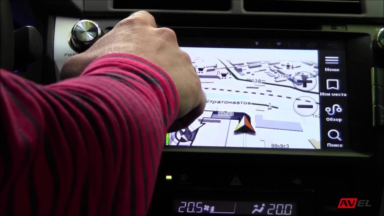 Обзор штатной магнитолы для TOYOTA CAMRY AVS090AN (#005) смотреть онлайн