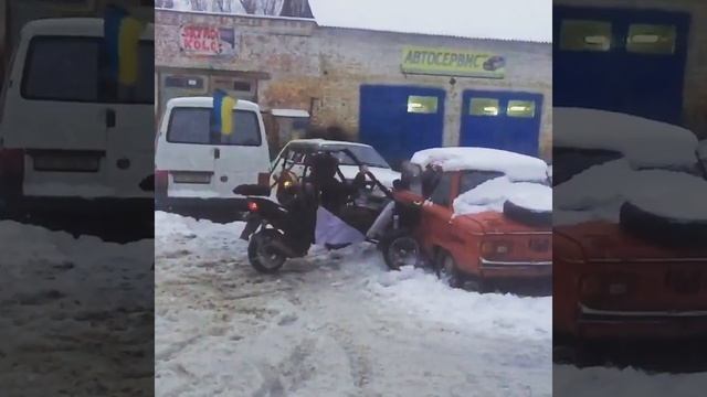 Краш тест багги vs заз 968м...вспышка это сработал пиропатрон ремня безопасности) смотреть онлайн