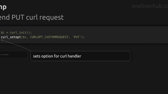 Send PUT curl request смотреть онлайн