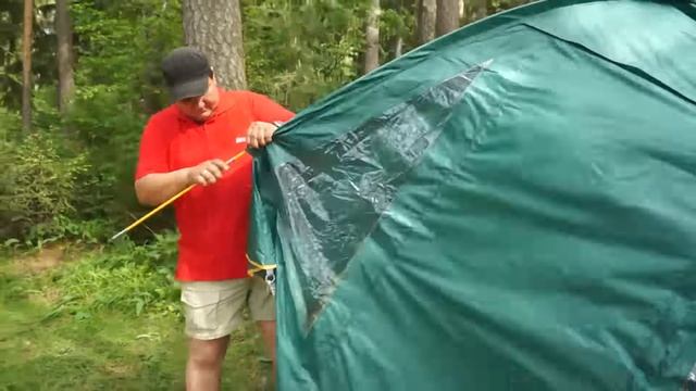 Кемпинговая палатка КЕРРИ 3 V2 Greenell смотреть онлайн