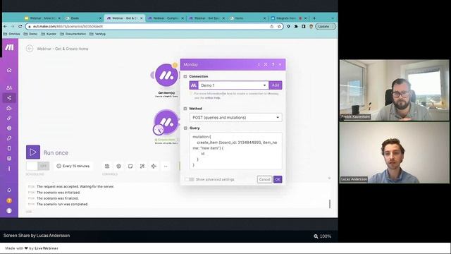 Integrate more in monday.com with Make and GraphQL смотреть онлайн