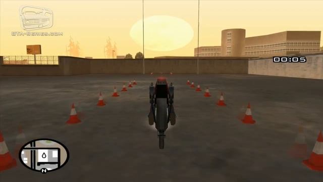 GTA San Andreas - Walkthrough - Bike School #5 - The Stoppie (HD)