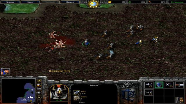 Warcraft orc and human люди миссия 3 ( remake warcraft 3) смотреть онлайн