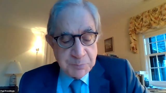 2021.12.07 Yale Professor Paul Freedman on Why Food Matters смотреть онлайн