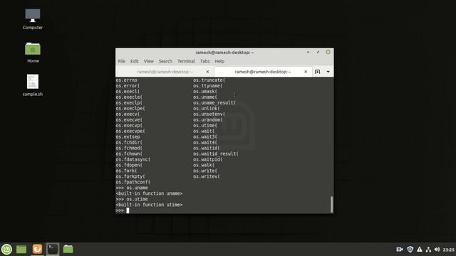 Access python shell in linux terminal смотреть онлайн