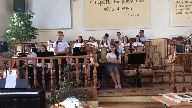 Скажите спасибо Творцу... || Детский христианский стих смотреть онлайн