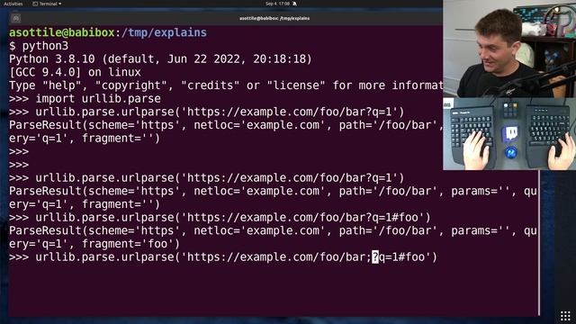 python: don't use urlparse! (beginner - intermediate) anthony explains #474 смотреть онлайн