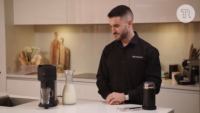How to make a Lungo Macchiato with the Nespresso Vertuo Next. смотреть онлайн