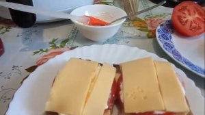 Бутерброды на скорую руку в аэрогриле GFGRIL GFA-2600.