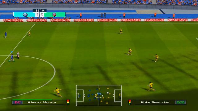Pro Evolution Soccer 6 - PC- Gameplay - Chelsea vs Atlético de Madrid смотреть онлайн