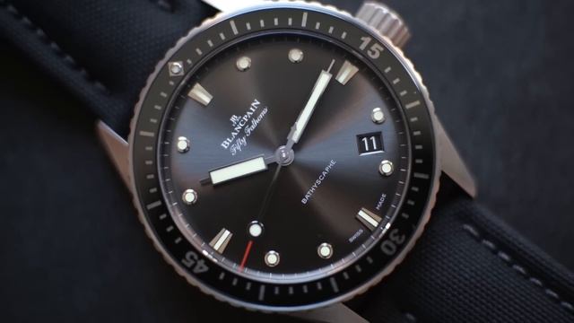 МОИ НОВЫЕ ЧАСЫ / ПОЧЕМУ BLANCPAIN FIFTY FATHOMS BATHYSCAPHE? смотреть онлайн
