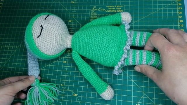 Кукла - сплюшка Соня по МК Катюши Морозовой.