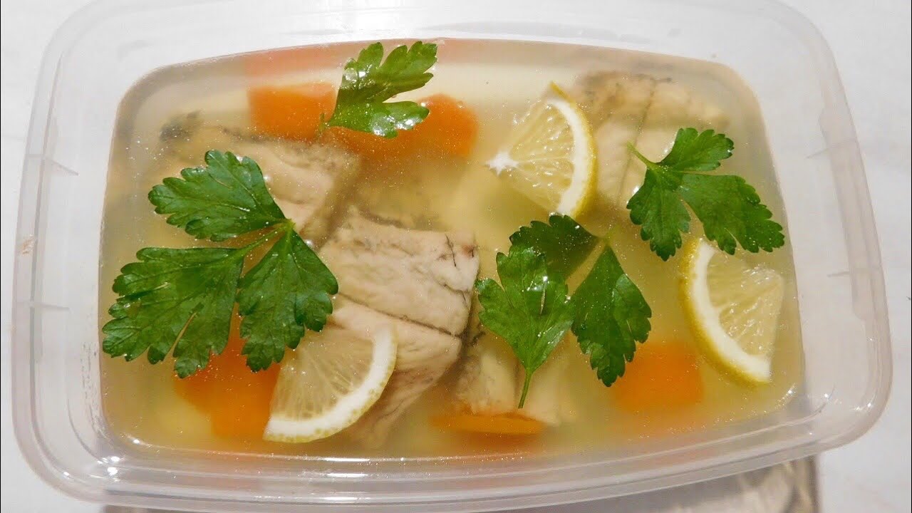 Заливное из рыбы. Заливная рыба Вкуснотища! смотреть онлайн