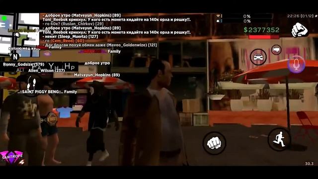 КАК ВЫКЛЮЧИТЬ И ВКОЮЧИТЬ ГОЛОСОВОЙ ЧАТ ? SANTROPE RP смотреть онлайн