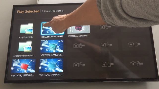 Magic Info Samsung Instruction Autoplay Content From USB Stick