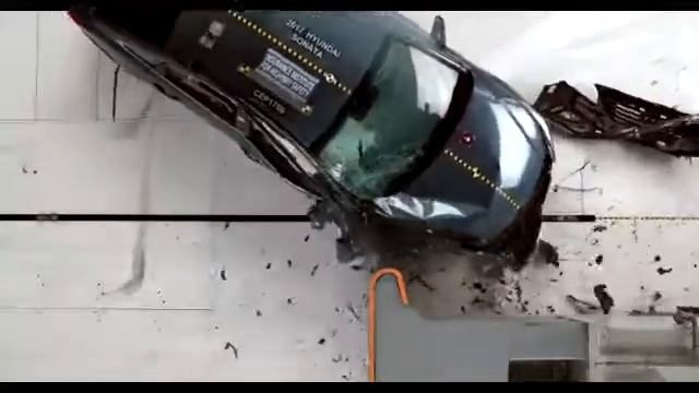 Sonata 2018 Crash Test!the Safest Sedan In The World?