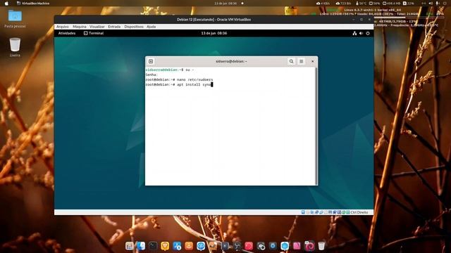 A instalação do novo Debian 12 e de programas no sistema смотреть онлайн