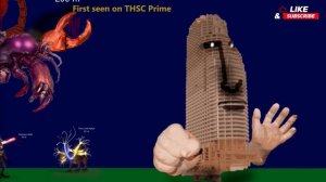 Trevor Henderson Alternate Universe Giants Size Comparison (Fan Made Sketch 8) - ULTRA EPIC!!!