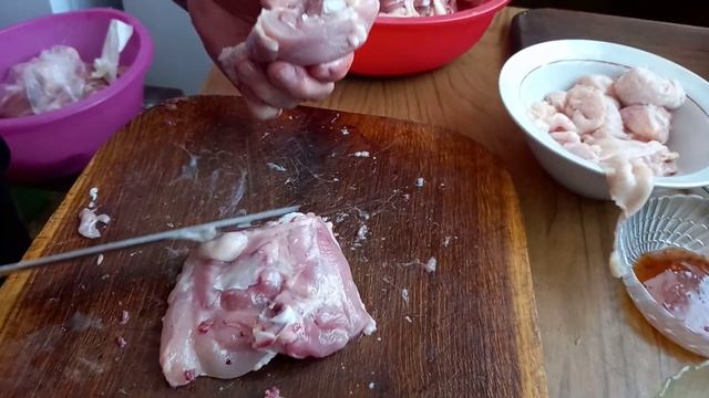 Диетическая курица в трех соусах. Жарить 50мин при 200°. смотреть онлайн