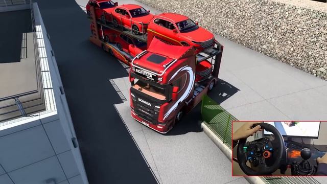 TIRLA YENİ TOGG TAŞIYORUM! EFSANE SCANİA TIR ETS 2 MOD Logitech G29 смотреть онлайн