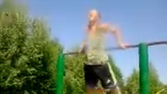 турник турникмены серега и андрюха