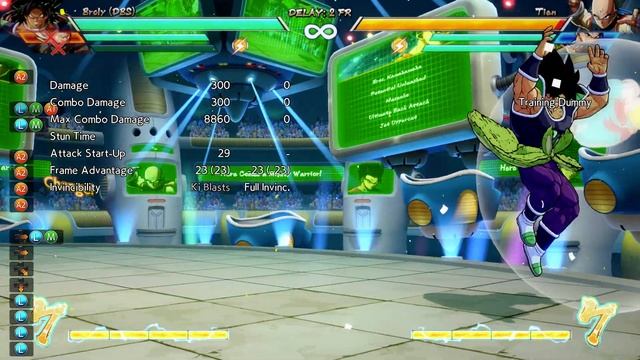 Dragon Ball Fighterz - DBS Broly tech смотреть онлайн