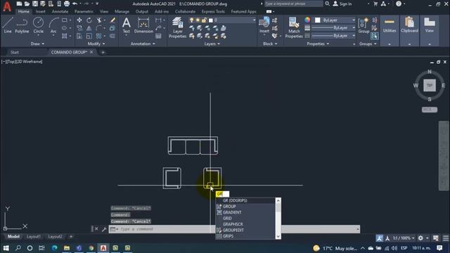 Como agrupar y desagrupar en autocad 2021 смотреть онлайн