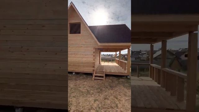 Обзор планировки бани 6x4 с террасой 6x3 и мансардным этажом смотреть онлайн