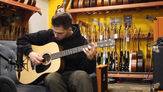 Акустическая гитара Sigma Guitars DM-ST Dreadnought Satin Natural | SKIFMUSIC.RU смотреть онлайн
