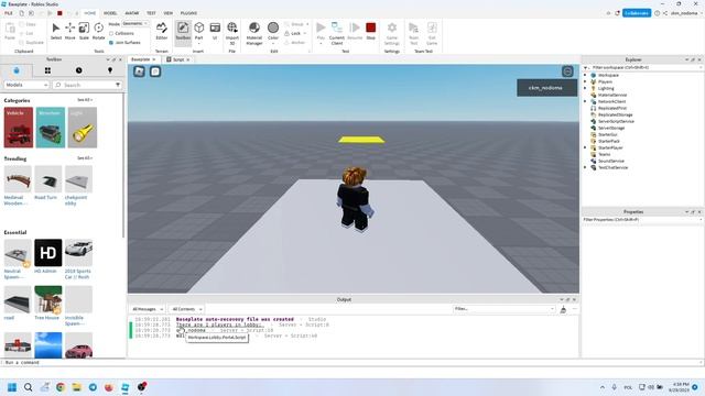 Как сделать ЛОББИ в Roblox Studio?! смотреть онлайн