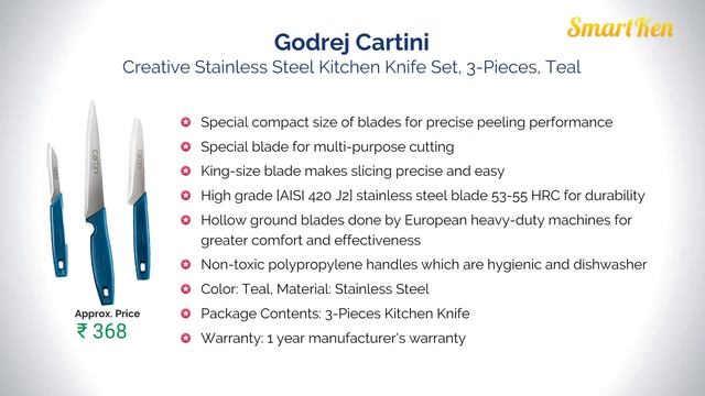 7 Best Knife Sets for Kitchen in India with Price | Kitchen Knife Set for You смотреть онлайн