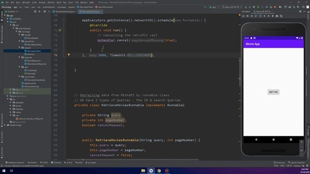 REST API with MVVM and Retrofit2 #16 - Network security смотреть онлайн