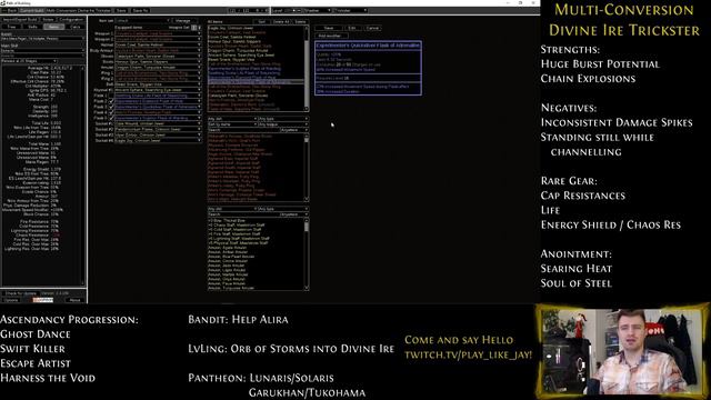 [PoE] [Guide] Divine Ire Trickster 3.14 Ultimatum Ready | Multi-Conversion and One-Shots!!! смотреть онлайн