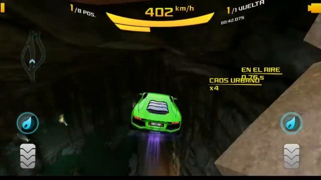 Asphalt 8 - Aventador cup (Mount Teide) 1:15.273 смотреть онлайн