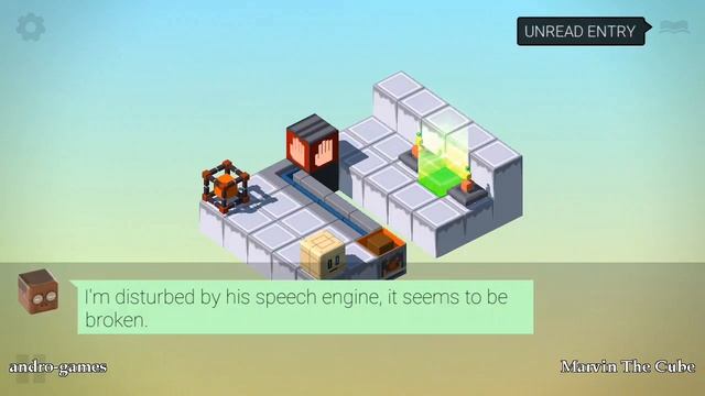 Marvin The Cube (by MJ Bros) - puzzle game for android and iOS - gameplay. смотреть онлайн
