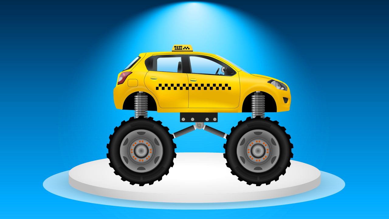 Мультфильмы про МАШИНКИ 2017 МОНСТР ТРАК Развивающие видео для детей смотреть онлайн