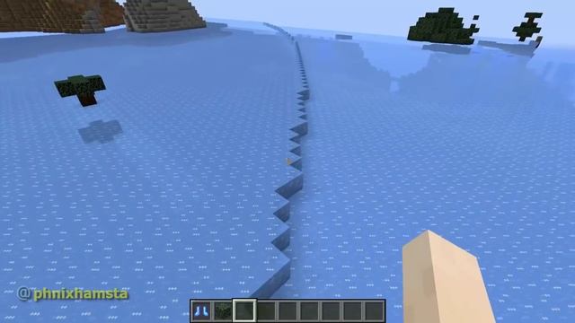 What Frost Walker ∞ Infinity Looks Like in Minecraft смотреть онлайн