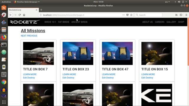 Ruby on Rails Build a SpaceX clone #6 Pagination смотреть онлайн