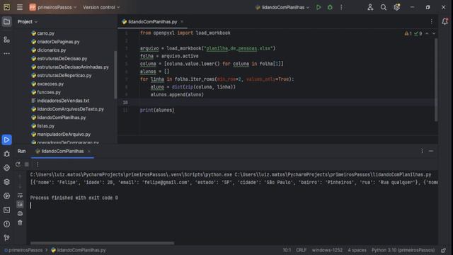 PYTHON BÁSICO AULA 20 - COMO CONSUMIR E EDITAR PLANILHAS DE EXCEL COM PYTHON | Felipe Matos смотреть онлайн