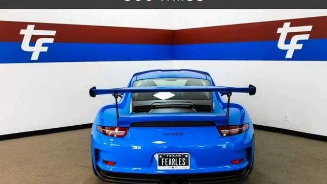 2016 Porsche 911 GT3 RS Used Cars - Corpus Christi,TX - 2016-07-06 смотреть онлайн