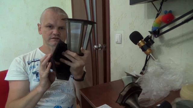 Уличное освещение в старинном стиле Кантри. Светильник бра в двух вариантах. смотреть онлайн