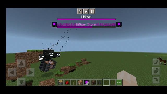 Minecraft Animation PE Wither Storm Bedrock Edition VS Java Edition