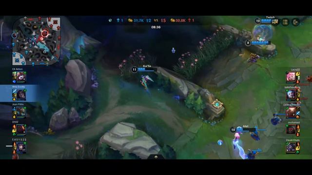 Kai'Sa (Jungle) vs Pantheon - 16/4/3 S Master Ranked Match - Wild Rift Patch 4.2 смотреть онлайн