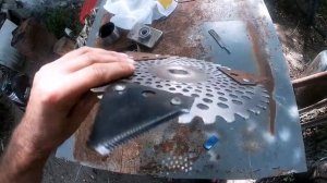 Диск для триммера плюс сегменты. #триммер #деревня #shorts