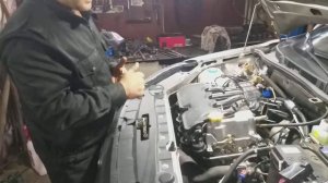 Как снять впускной коллектор на лада гранта