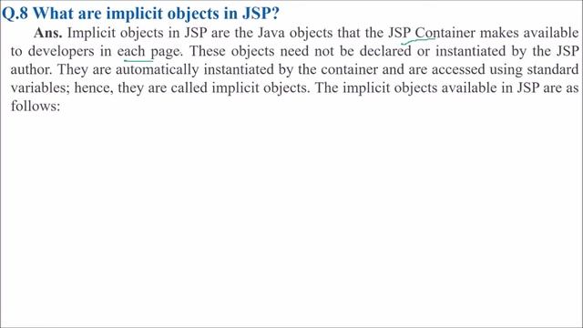 TOP 30 JSP Q&A | JAVA SERVER PAGES QUESTIONS AND ANSWERS | JAVA SERVER PAGES Q&A Part 1 смотреть онлайн