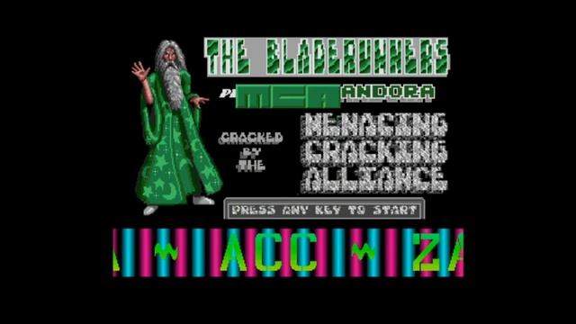 The Blade Runners & Menacing Cracking Alliance - Pandora Cracktro | Atari ST Cracktro смотреть онлайн