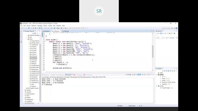 OOPS WITH JAVA - EXP16 19CSL46 Array List, LinkedList & Treeset Class (CSE Department) смотреть онлайн