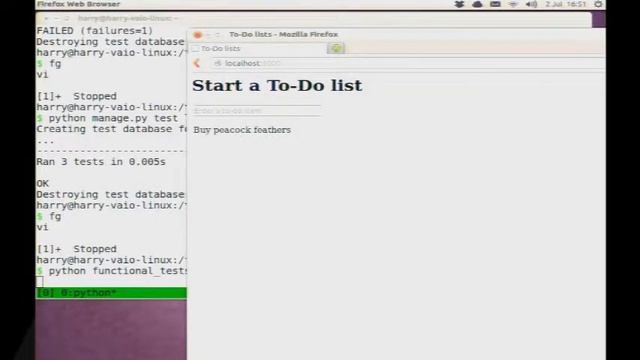 H Percival Obey the Testing Goat! Rigorous Test Driven Web Development with Django and Selenium Pt смотреть онлайн